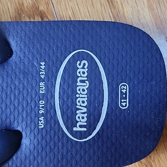 Men's Havaianas Flup Flops in BLUE-NWOT - Picture 2 of 6